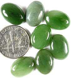 Nephrite Jade Cabochons