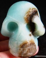 Chinese Amazonite Skulls