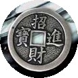 I Ching Chinese Coin Emblem Pyramids