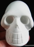 Chinese Howlite Skulls