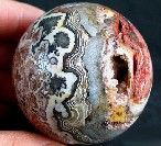 Jumbo Crazy Lace Agate Sphere