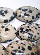 Dalmatian Jasper Beads 