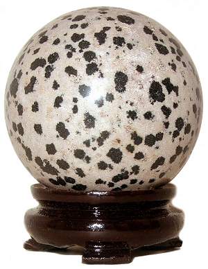 Dalmatian Jasper Spheres