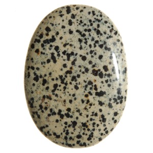 Dalmatian Jasper Palm Stones