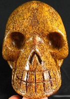 Elephant Skin Jasper Skulls