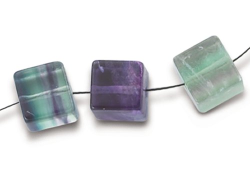Fluorite Cube Beads