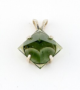 Gaia Stone Pyramid Pendants