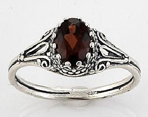 GARNET RINGS