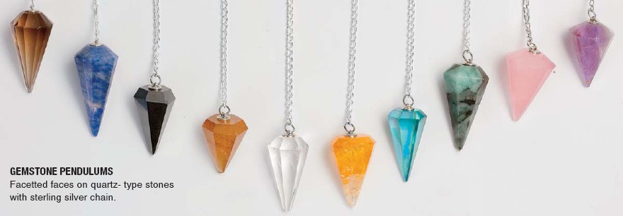 Gemstone Pendulums