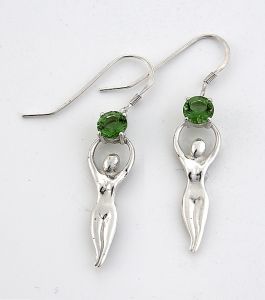 Moldavite Goddess Jewelry