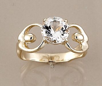 14K Gold Goddess Rings