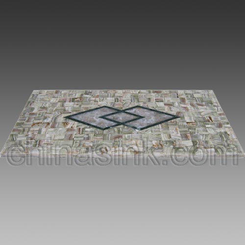 Green Onyx Mosaic Table