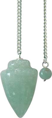 CURVED GREEN AVENTURINE Pendulums 