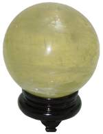 Green Calcite Spheres
