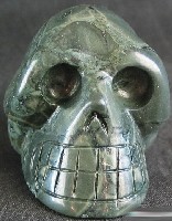 Green Cloud Stone Skulls