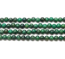 Green Turquoise Jasper Beads