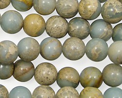 Impression Jasper Beads