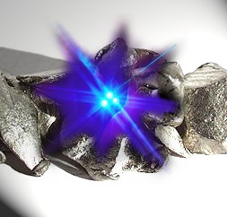 Indium Azure Aura Quartz Healing