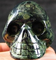 Kambaba Jasper Skulls