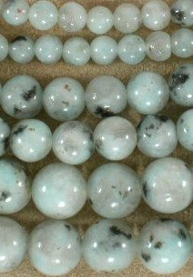 Kiwi Jasper Beads