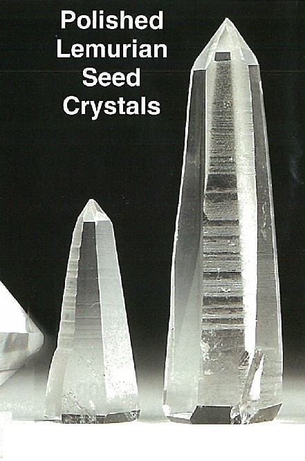 Lemurian Seed Crystal Polished Points