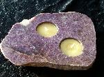 Lepidolite Candle Holder