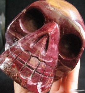 Large Mookaite Jasper Skulls