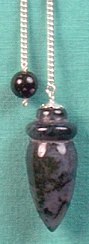 Pendulums Moss Agate Gem Stone 