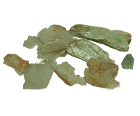 Green Muscovite Mica Raw Rough