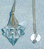 Quartz Flower Pendulums 