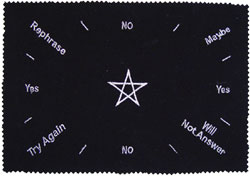 VELVET MAT FOR PENTACLE Pendulums 