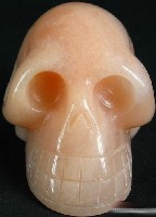 Pink Aventurine Skulls