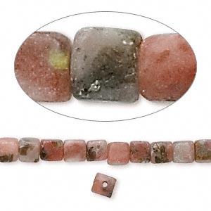 Pink Lepidolite Beads