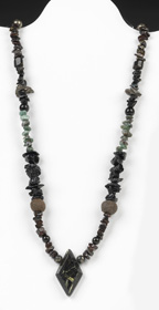 Nuummite Power Neckaces