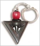 POSITIVE JUDGMENT TALISMAN TRIANGLE Key Chain