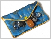 Snowflake Obsidian Talismans Pouch