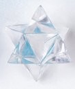 Clear Quartz Crystal Merkaba Star