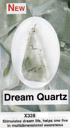 Dream Quartz Wire Wrapped Pendants