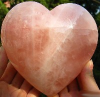 Rose Quartz Heart