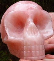 Rose Quartz Skulls