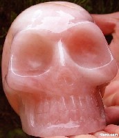 Rose Quartz Skulls