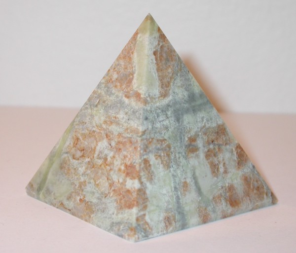 Silver Leaf Jasper Pyramid