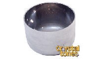 Solid Platinum Classic Frosted Metal Singing Bowls