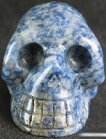 Speckled Sodalite Skulls
