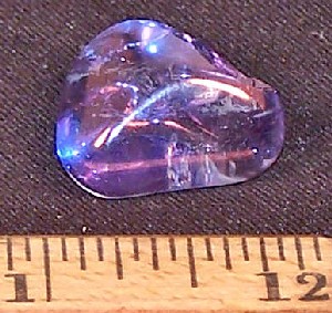 Tanzan Indigo Aura Quartz Tumbled Stones