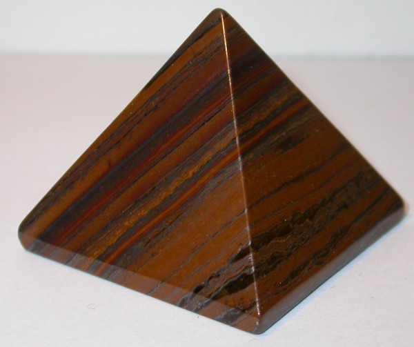 Tiger Iron Jasper Pyramids