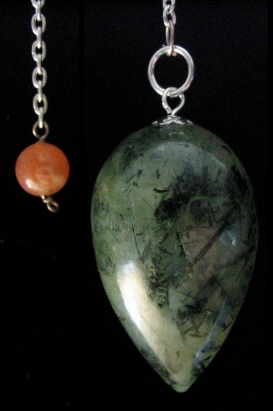 Green Quartz Pendulums