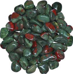 Tumbled Bloodstone Polished