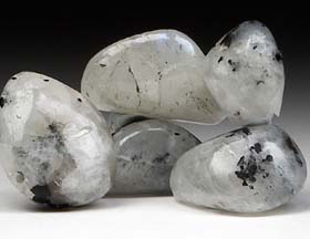 Tumble Polished Rainbow Moonstones