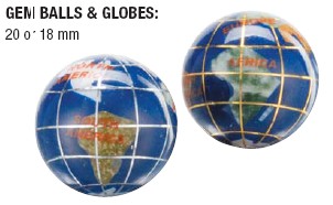 Gemstone Globes